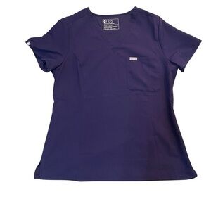 FIGS Technical Scrub Top Size Large PO 3849